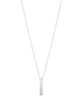 Lauren Ralph Lauren Teardrop Pendant Necklace in Sterling Silver