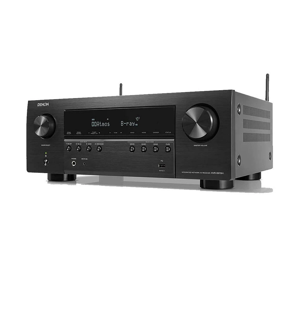 Denon Av Receiver with 3D Audio, Voice Control and Heos Built-in