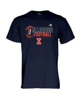 Men's Blue 84 Navy Illinois Fighting Illini 2023 ReliaQuest Bowl T-shirt