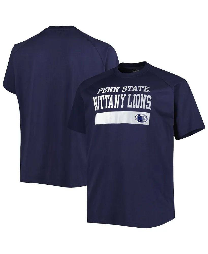 Men's Original Retro Brand Navy Penn State Nittany Lions Big & Tall Mock Twist T-Shirt