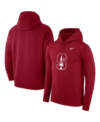 Men's Nike Cardinal Stanford Cardinal Logo Club Pullover Hoodie