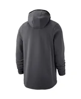 Men's Nike Anthracite Ole Miss Rebels Tonal Showtime Full-Zip Hoodie Jacket