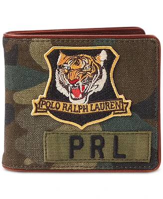Polo Ralph Lauren Men's Tiger-Patch Camo Billfold Wallet