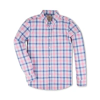 Hope & Henry Mens' Organic Poplin Button Down Shirt