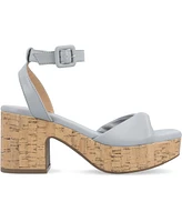 Journee Collection Women's Eianna Platform Sandals