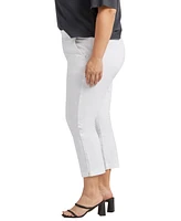 Jag Plus Size Maddie Mid Rise Capri Pants