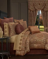 J Queen New York Harvest Moon Damask 4-Pc. Comforter Set