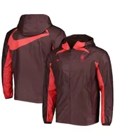 Men's Nike Maroon Liverpool Awf Raglan Full-Zip Jacket