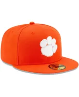 Men's New Era Orange Clemson Tigers Primary Team Logo Basic 59FIFTY Fitted Hat