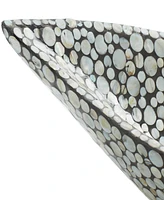 Rosemary Lane Mother of Pearl Tray, 22" x 6" 10"