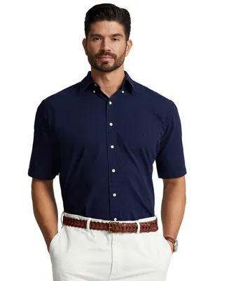 Polo Ralph Lauren Men's Big & Tall Seersucker Shirt