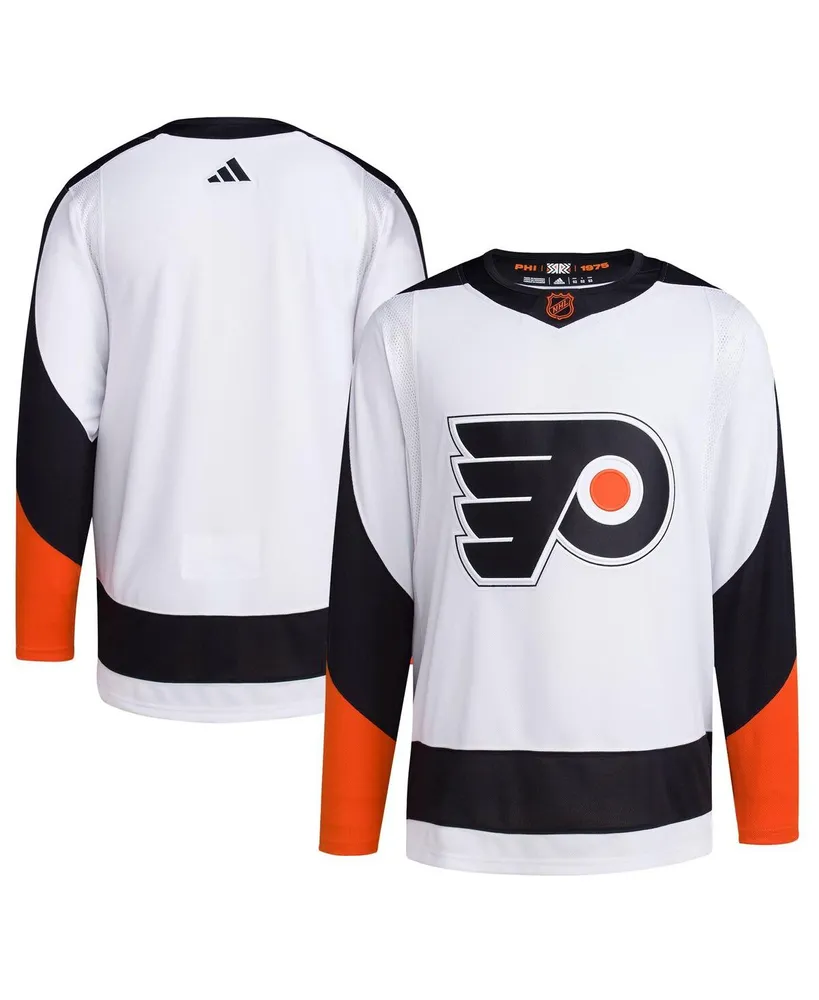 Men's adidas White Philadelphia Flyers Reverse Retro 2.0 Authentic Blank Jersey