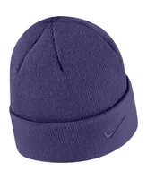 Men's Nike Purple Tcu Horned Frogs Tonal Cuffed Knit Hat