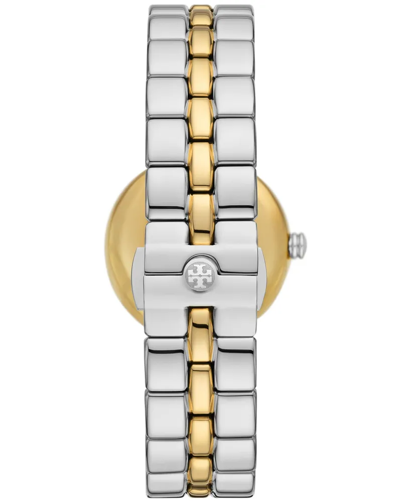 Tory Burch Women's Kira Two-Tone Stainless Steel Bracelet Watch 30mm