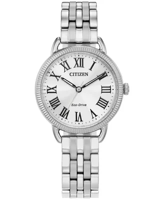 Citizen Eco-Drive Women's Stainless Steel Bracelet Watch 29mm