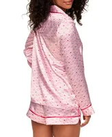 Adore Me Women's Sam Pajama Top & Short Set