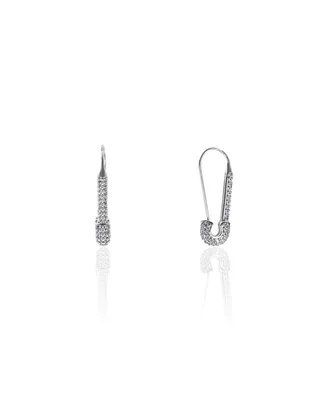 Oma The Label Eseosa Earring in White Gold- Plated Brass