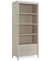 Maren 76" Wood Drawer Bookcase