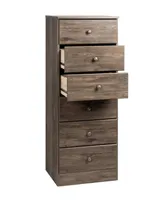 Prepac Astrid 6-Drawer Tall Chest