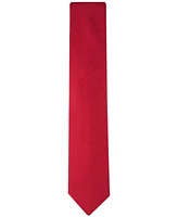 Calvin Klein Men's Silver-Spun Solid Tie