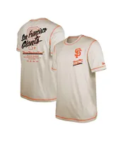 Men's New Era White San Francisco Giants Team Split T-shirt