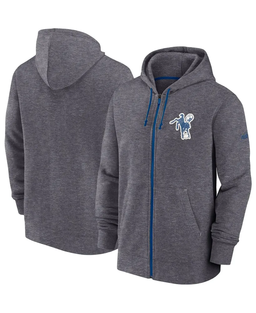 Women's Heather Charcoal Dallas Cowboys Plus Size Fleece Full-Zip Hoodie  Jacket