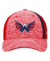 Men's Fanatics Red Washington Capitals Defender Flex Hat