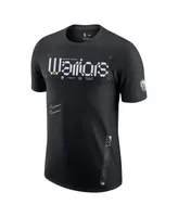 Men's Nike Black Golden State Warriors Courtside Air Traffic Control Max90 T-shirt