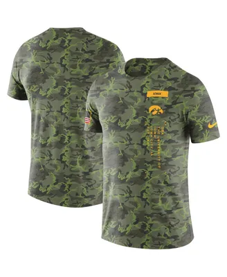 Men's Nike Camo Iowa Hawkeyes Military-Inspired T-shirt