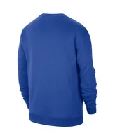 Men's Jordan Royal Florida Gators Wordmark Pullover Sweatshirt