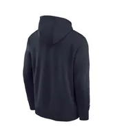 Men's Nike Blue Barcelona Fleece Pullover Hoodie