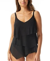 Coco Reef Women's Flourish Underwire Bra-Sized Tankini Top