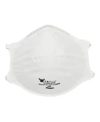 N95 Particulate Respirator Dust Mask, 20 Pieces
