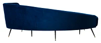 Safavieh Evangeline 86" Velvet Parisian Sofa