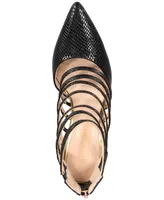 Things Ii Come Women's Valentina Pointed-Toe Strappy Cutout Pumps