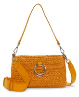 Vince Camuto Livy Straw Shoulder Bag