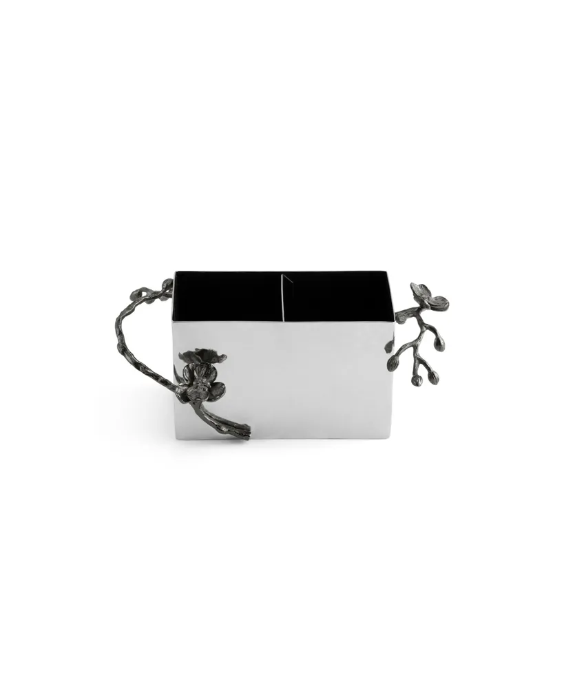 Michael Aram Black Orchid Cutlery Caddy