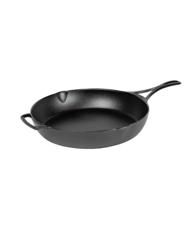 Lodge Cookware 12.5 Cast Iron Skillet Dual Handle, Color: Black - JCPenney