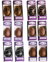 Betsy Ann Chocolates Chocolate Easter Egg Assortment Set, 12 Piece