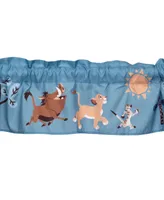 Lambs & Ivy Disney Baby Lion King Adventure Blue Simba/Timon/Pumbaa Window Valance by