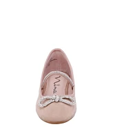 Nina Little Girls Rhinestone Embellishment Kendalla Ballet Flats