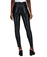 I.n.c. International Concepts Women's Faux-Leather Leggings, Created for Macy's