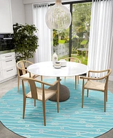 Dalyn Harbor HA7 8' x Round Area Rug