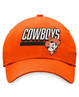 Men's Top of the World Orange Oklahoma State Cowboys Slice Adjustable Hat