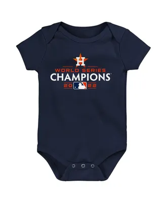 Infant Boys and Girls Fanatics Navy Houston Astros 2022 World Series Champions Bodysuit