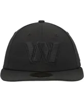 Men's New Era Washington Commanders Black On Ii Low Profile 59Fifty Fitted Hat