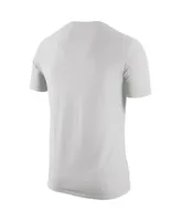 Men's Jordan White Howard Bison Jumpman Core T-shirt