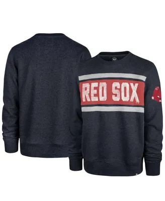 Men's '47 Brand Navy Boston Red Sox Bypass Tribeca Pullover Sweatshirt