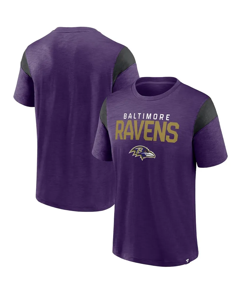 Men's Fanatics Purple Baltimore Ravens Home Stretch Team T-shirt