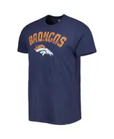 Men's '47 Brand Navy Denver Broncos All Arch Franklin T-shirt